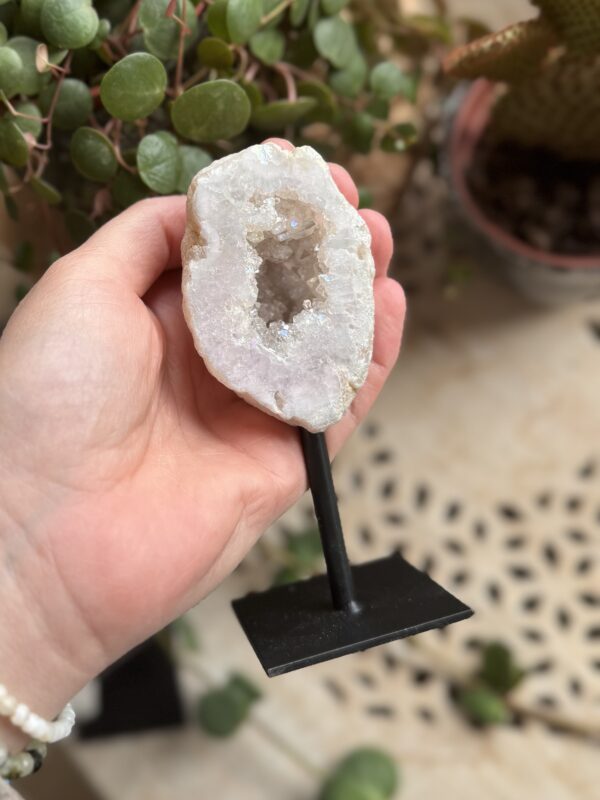 Angel aura geode op standaard #2 - Afbeelding 2
